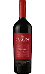 Вино КАНТИАНИ Саперави Мерло красное сух 10-12% ст/б 0.75л