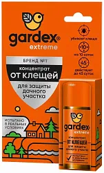 Концентрат ГАРДЕКС Экстрим для защиты территории от клещей 50мл