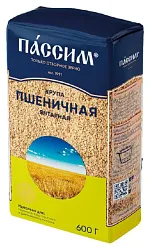 Пшеничная крупа ПАССИМ Янтарная м/у 600г