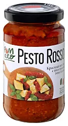 Соус ПОМАТО Красный песто с вялеными томатами ст/б 190г