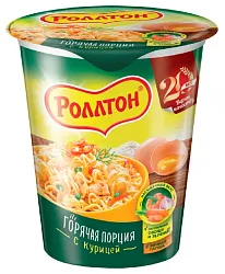 Лапша б/п РОЛЛТОН курица пэт 70г