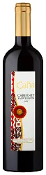 Вино КАНЬЯ Каберне Совиньон красное сух 10-15% ст/б 0.75л