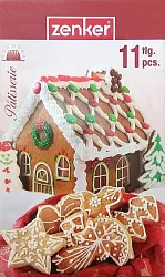 Набор форм ЗЕНКЕР Пряничный домик для вырезания печенья 11шт