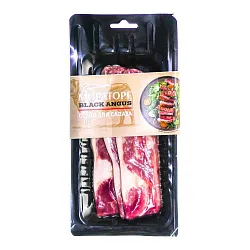 Говядина мраморная МИРАТОРГ стейк для салата охл 200г