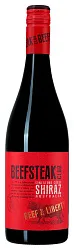Вино ЭРМАНС Бифстейк Клаб Шираз красное сух 15% ст/б 0.75л
