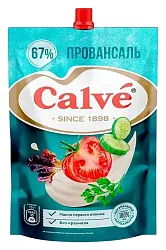 Майонез КАЛЬВЕ Провансаль 67% д/пак 700г