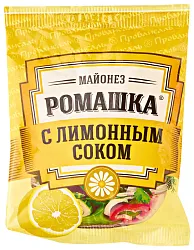 Майонез ПРОВАНСАЛЬ Ромашка с лимонным соком 52% д/пак 400мл