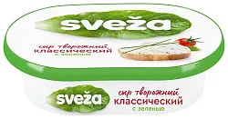 Сыр СВЕЖА с зеленью бзмж 60% 150г
