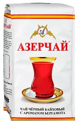Чай АЗЕРЧАЙ с бергамотом черный байховый 250г