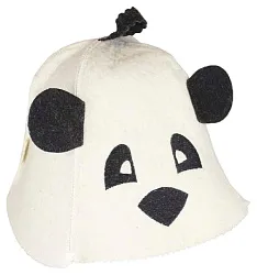 Шапка банная РУШЕР Панда с ушками детская