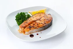 Стейк из лосося
