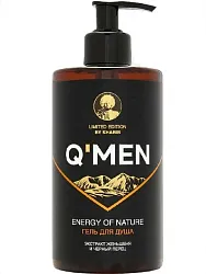 Гель для душа КЬЮ МЕН Энергия природы 410мл