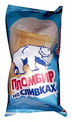 Мороженое СЛАВИЦА Пломбир на сливках стаканчик бзмж 80г