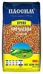 Гречневая крупа ПАССИМ Алтайская м/у 800г