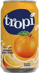 Напиток сокосодержащий ТРОПИ апельсин 0.33л