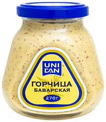 Горчица УНИ ДЕН Баварская ст/б 270г