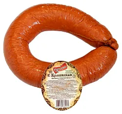 Колбаса БАРНАУЛЬСКИЙ ПИЩЕВИК Краковская п/к в/с 1кг