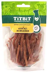 Лакомство для кошек ТИТБИТ Нарезка из индейки 40г
