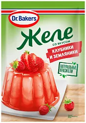 Желе ДОКТОР БЕЙКЕРС со вкусом клубники и земляники 45г