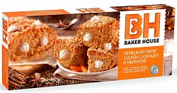 Пирог БЕЙКЕР ХАУС морковный с корицей и меренгой 350г