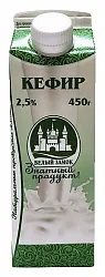 Кефир БЕЛЫЙ ЗАМОК бзмж 2.5% 450г