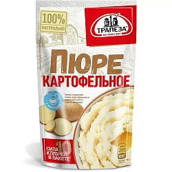 Картофельное пюре б/п ТРАПЕЗА ЭКСПРЕСС с молоком м/у 100г