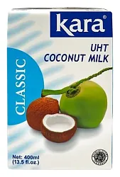 Молоко кокосовое КАРА 17% т/пак 400мл