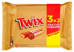 Батончик ТВИКС мультипак 165г