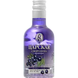 Водка ЦАРСКАЯ Оригинальная смородина 38% ст/б 0.5л