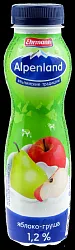 Йогуртовый напиток АЛЬПЕНЛАНД яблоко груша бзмж 1.2% 290г