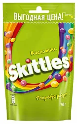 Жевательные конфеты СКИТЛС кисломикс 70г