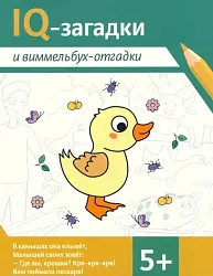 Книга Ай-кью загадки и виммельбух-отгадки 5+