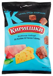 Сухарики КИРИЕШКИ ветчина сыр 100г
