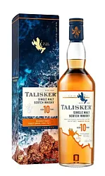 Виски ТАЛИСКЕР 10 лет односолодовый 45.8% ПК 0.7л+2 стакана