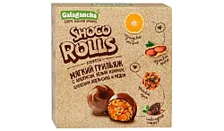 Набор конфет ГАЛАГАНЧА Чоко Ропс с арахисом  изюмом апельсином 135г