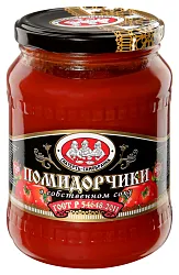 Томаты СКАТЕРТЬ-САМОБРАНКА в с/соку ст/б 720мл