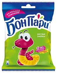 Жевательный мармелад БОН ПАРИ Змейки 120г