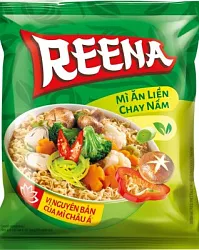 Лапша б/п РИНА вегетарианская с грибами м/у 65г