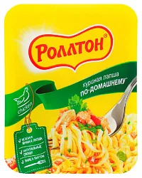Лапша б/п РОЛЛТОН куриная по-домашнему 90г