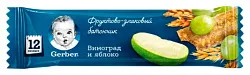 Батончик ГЕРБЕР яблоко виноград 25г