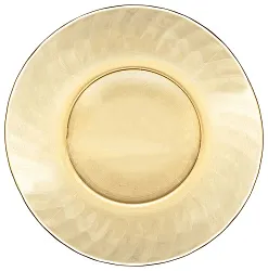 Тарелка обеденная Элика стекло 20см арт.65182