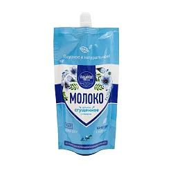 Сгущенное молоко ЛЮБИМО цельное с сахаром бзмж д/пак 280г