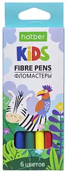 Фломастеры ХАТБЕР Эко Африка 6цв