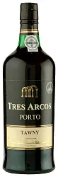 Портвейн ТРЕС АРКУШ Тони Порто красный сл 19.5% ст/б 0.75л