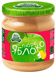 Пюре фруктовое СЕМИЛУКСКАЯ ТРАПЕЗА яблоко ст/б 470г