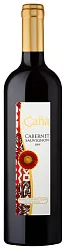 Вино КАНЬЯ Каберне Совиньон красное сух 10-15% ст/б 0.75л