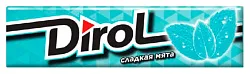 Жевательная резинка ДИРОЛ Сладкая мята 13.6г
