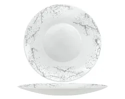 Тарелка десертная ПАРС ОПАЛ Марбелла сильвер Д20см арт.914