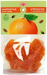 Мармелад КРАСОТА СПАСЕТ МИР Апельсин с кардамоном 125г