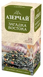 Чай АЗЕРЧАЙ Загадка Востока зеленое яблоко айва зеленый 25пак
